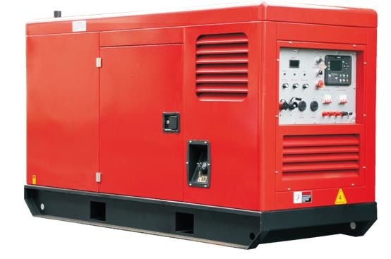 3 начало пульта управления DC12V LCD генератора участка 400A молчаливое дизельное сваривая электрическое