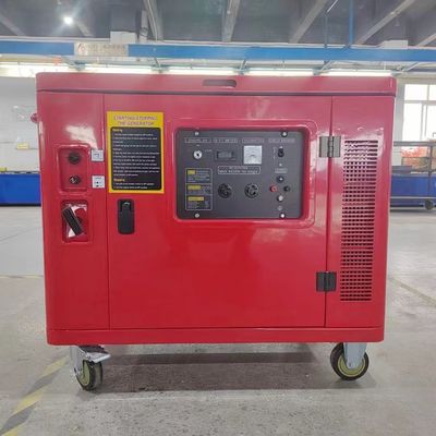 Двигатель 15HP привел портативный молчаливый генератор в действие 6.5kw 69db газа с ядровой сенью доказательства