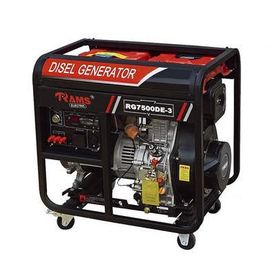 190FD портативный электрический генератор 60HZ 6kw дизельное Genset 120V 220V 240V