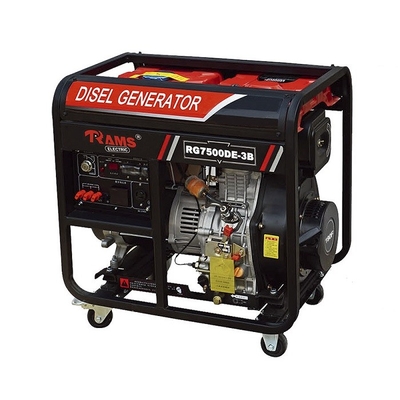 190FD портативный электрический генератор 60HZ 6kw дизельное Genset 120V 220V 240V